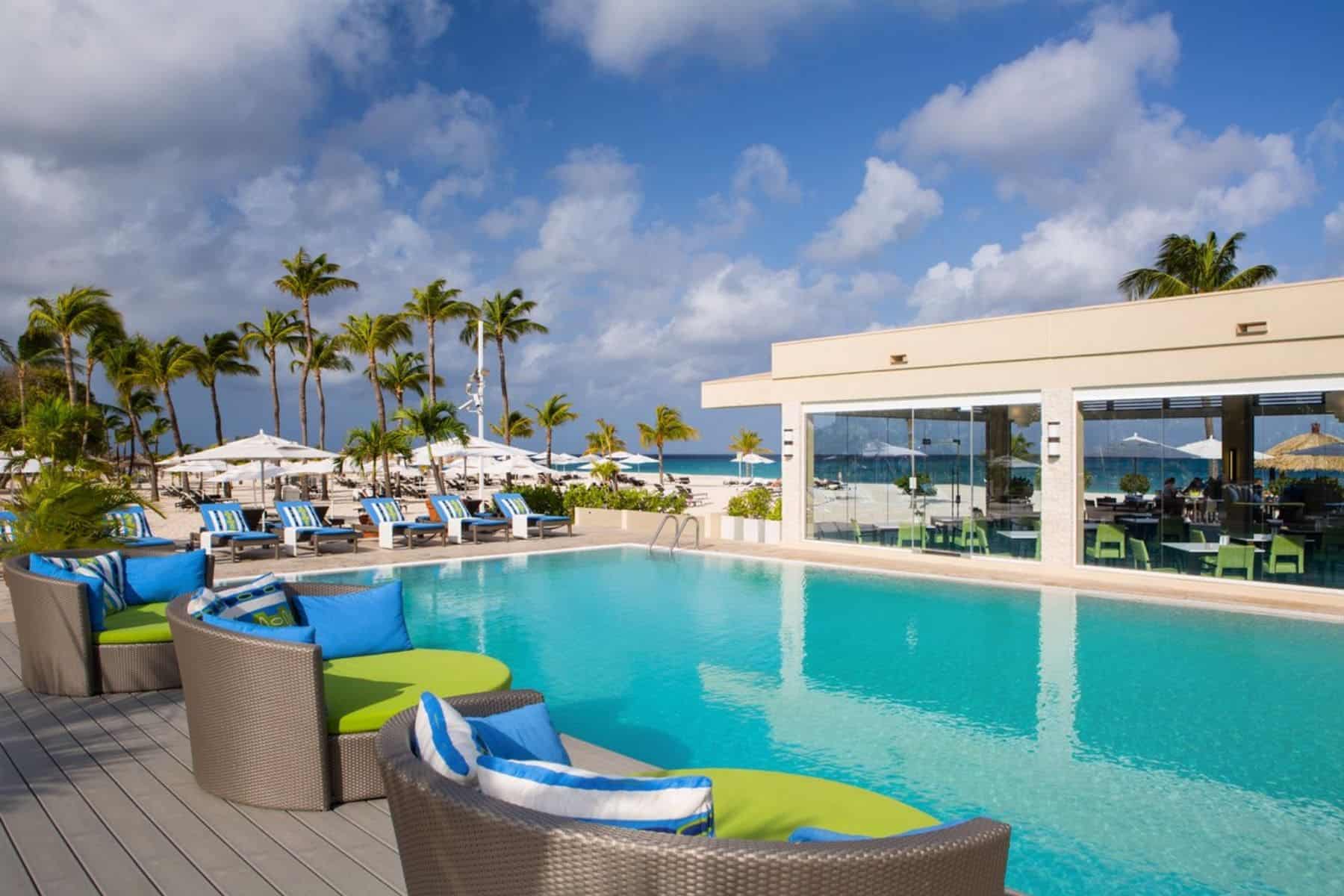 All Inclusive Adults Only Resorts In Aruba Bucuti Tara Pool View