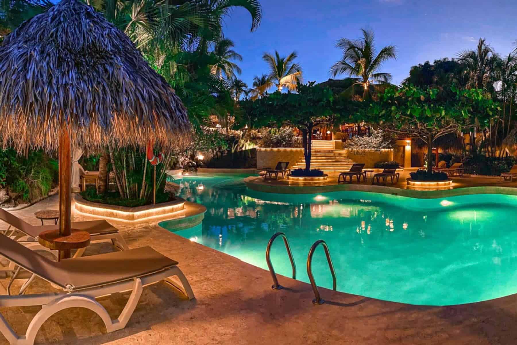 All Inclusive Adults Only Resorts In Costa Rica Jardin Del Eden Pool