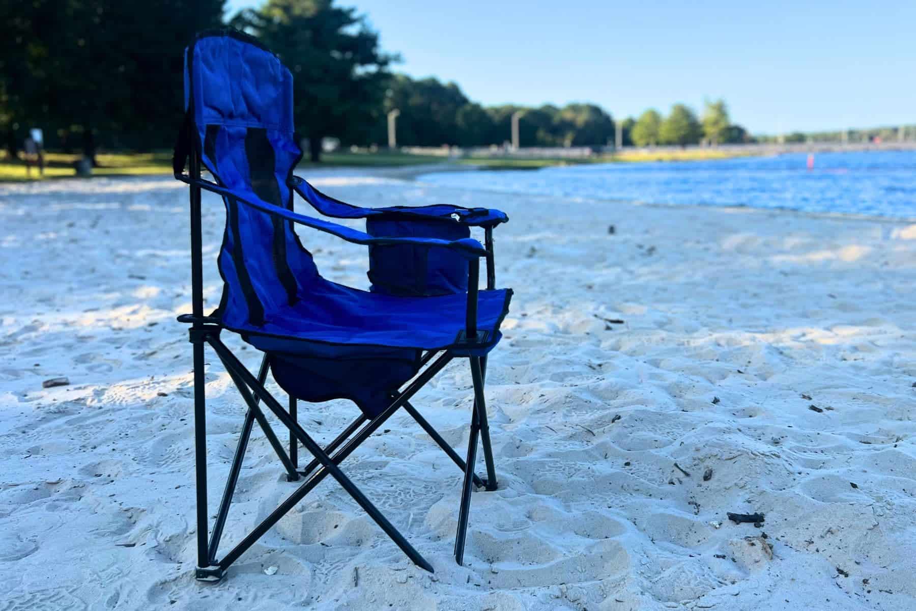 Amazon Basics Beach Camp Chair