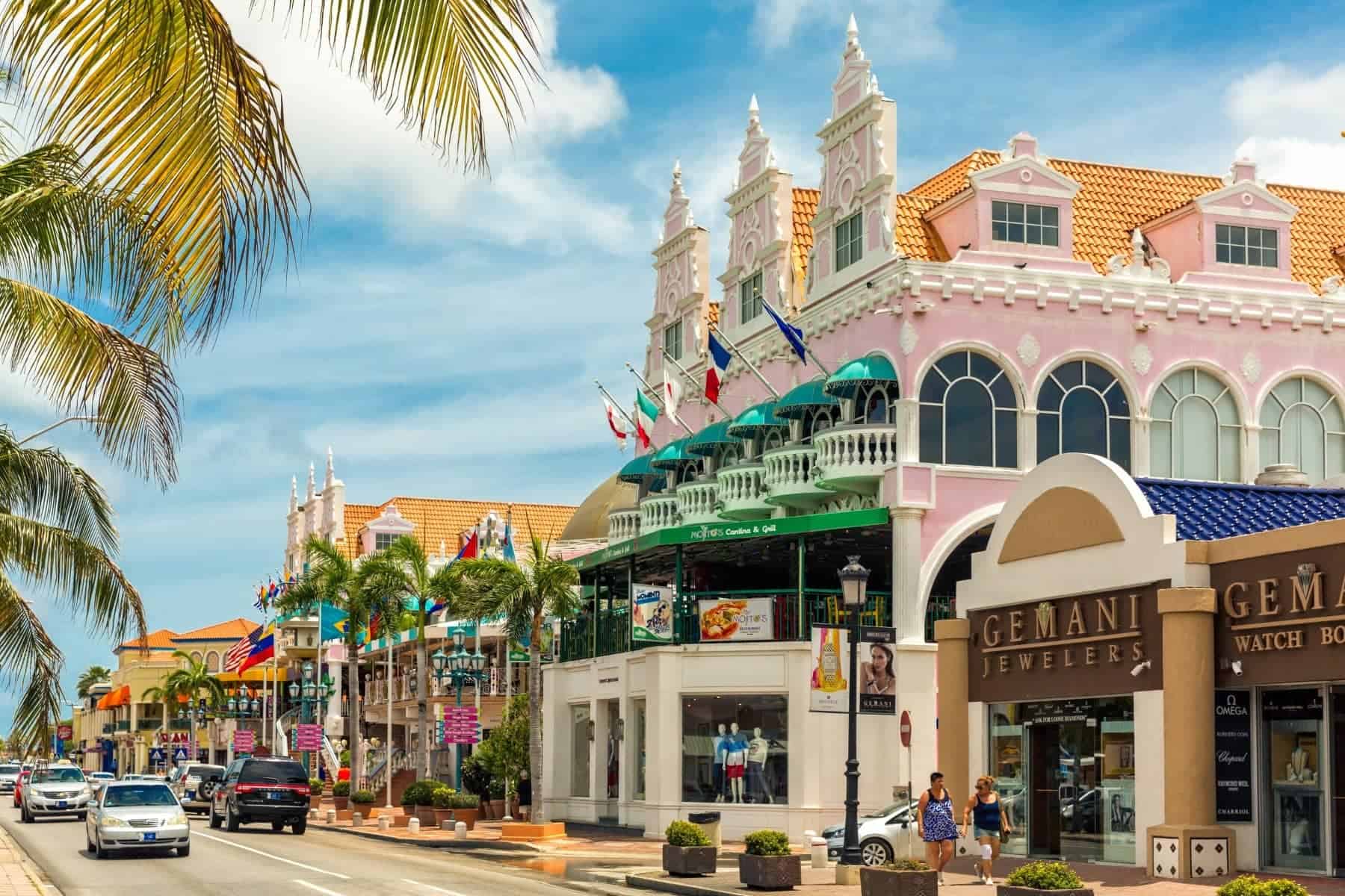 Aruba Visitors Guide Oranjestad Shopping