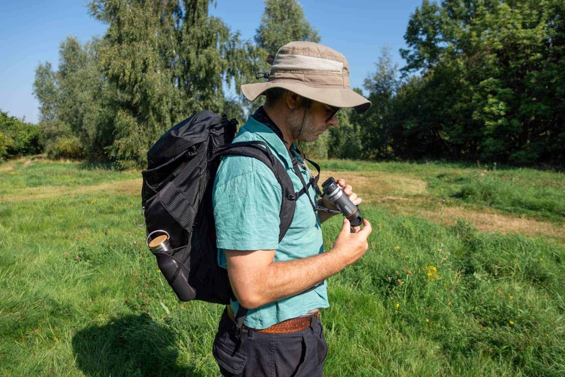 Binoculars When Worn