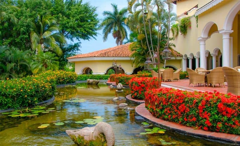 Casa Velas Puerto Vallarta Lobby Ponds