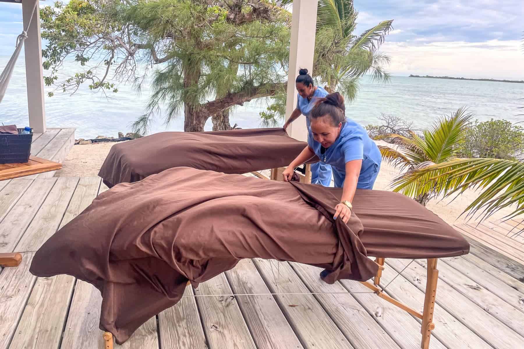 Cayo Espanto A Private Island Belize Massage