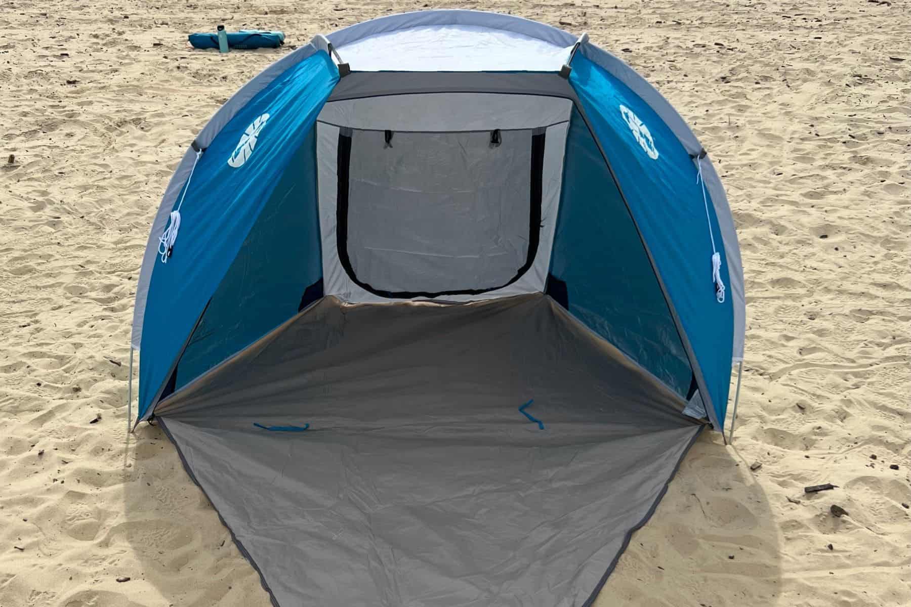 Coleman Beach Shade Canopy Exterior