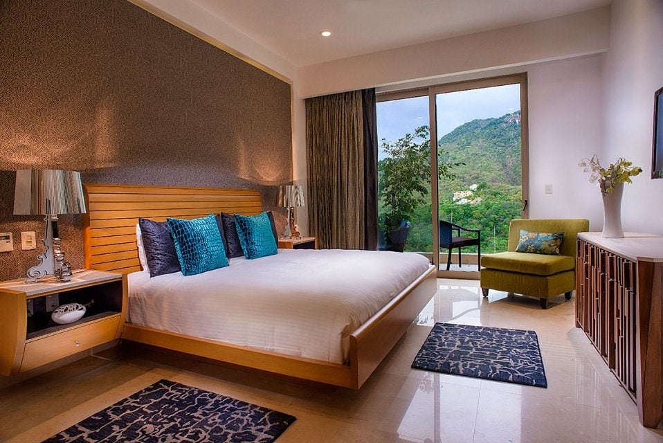 Garza Blanca Preserve Resort Grand Penthouse Bedroom Jungle View