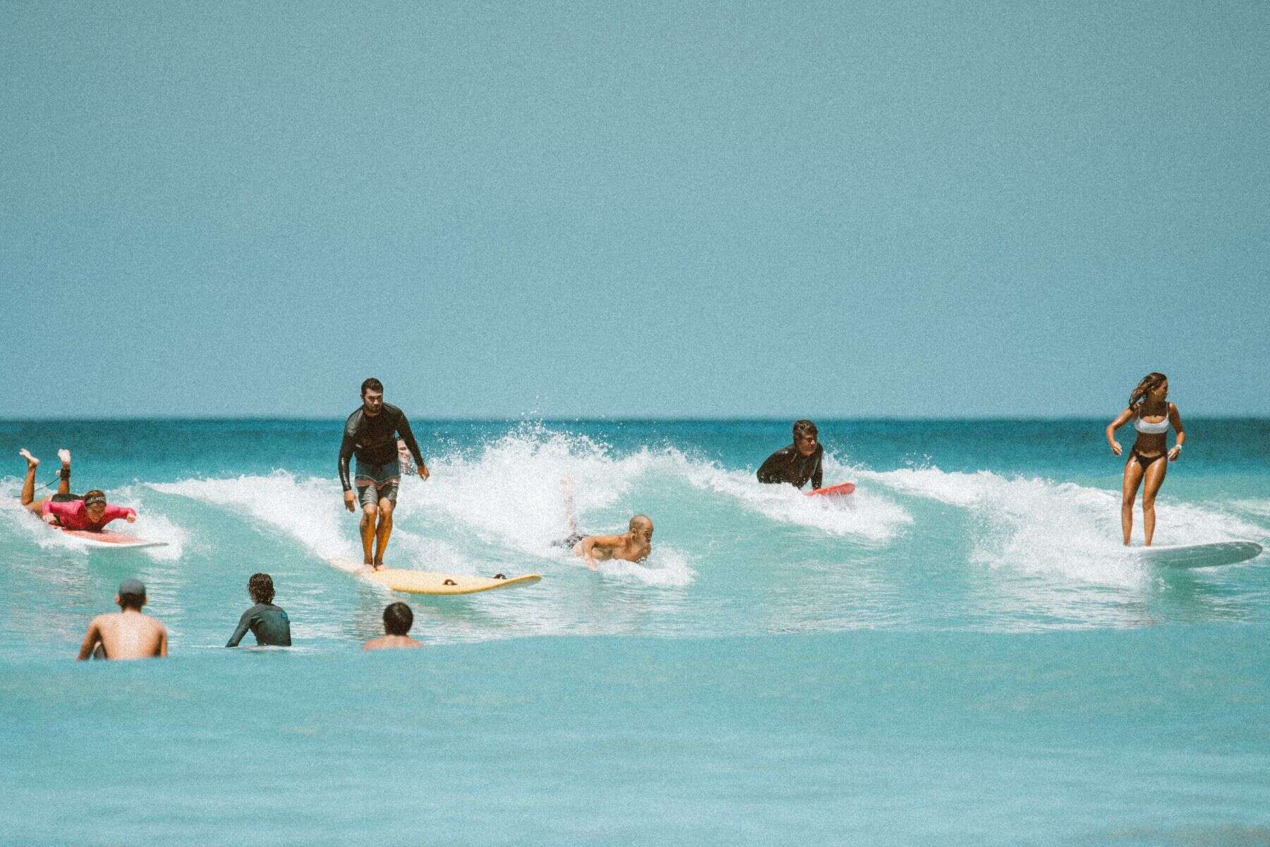 How To Begin Surfing Lineup