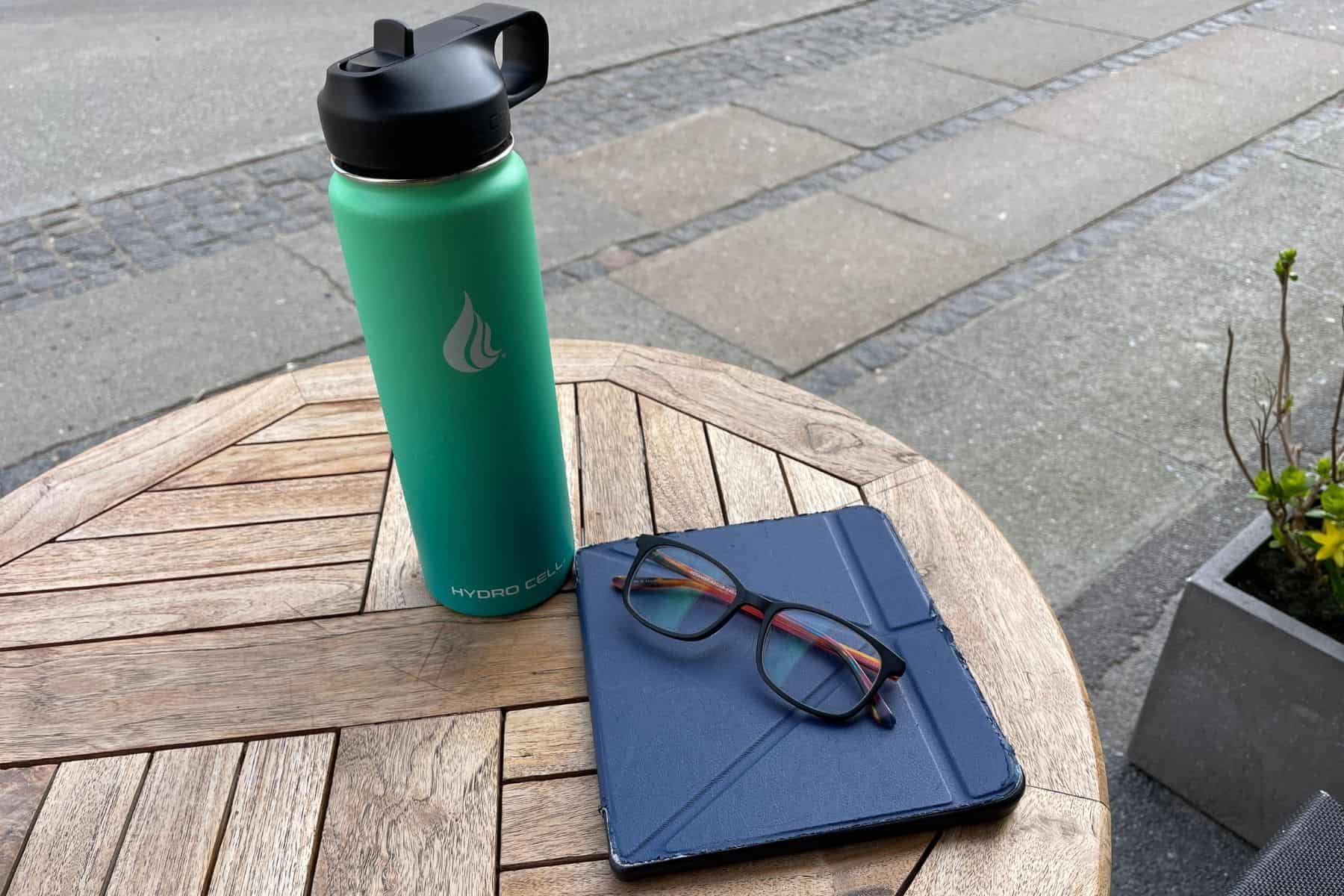 A Hydro Cell water bottle makes a good reusable water bottle for everyday use.