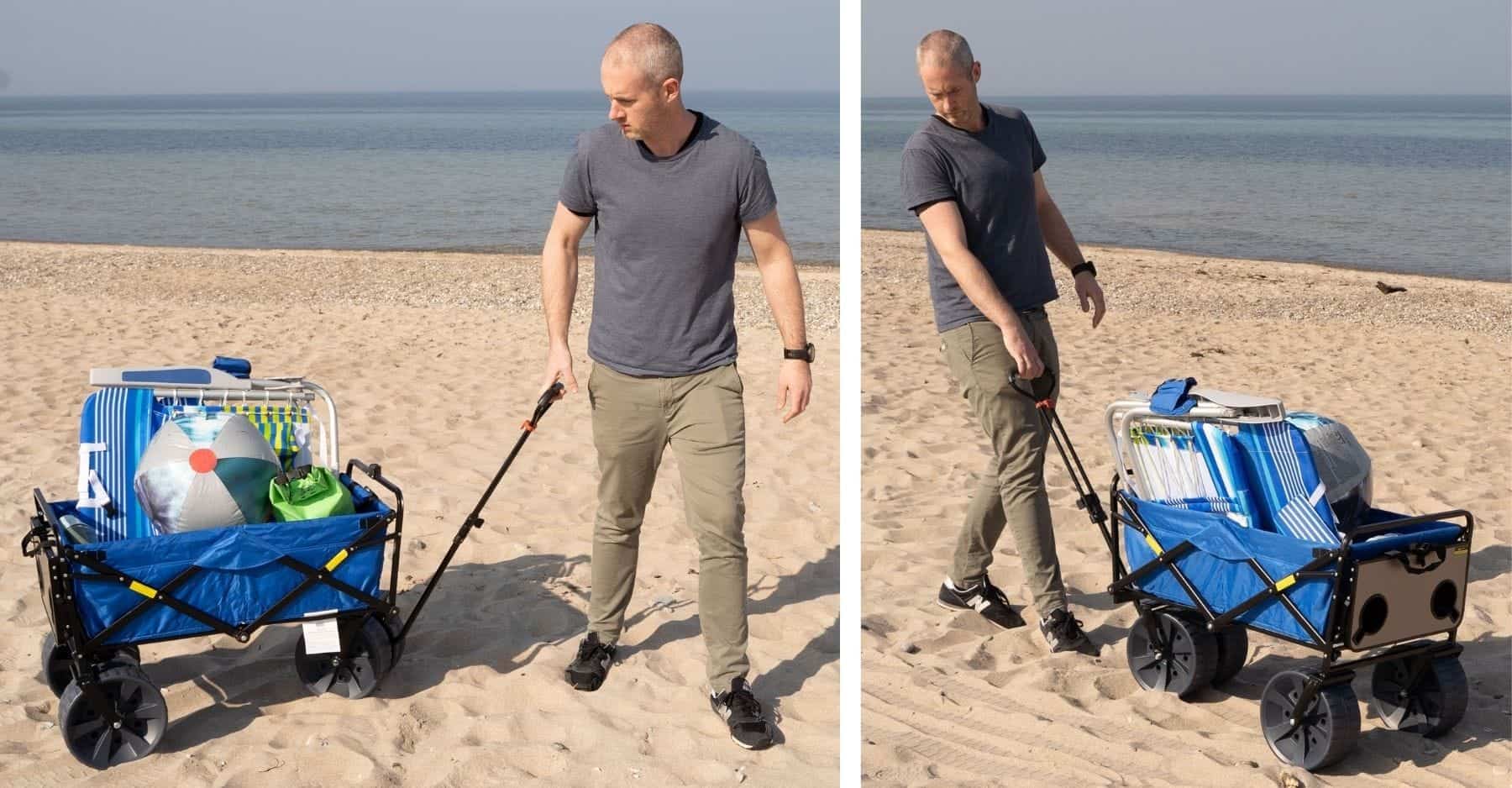 Using this Mac Sports beach wagon is generally a cakewalk.