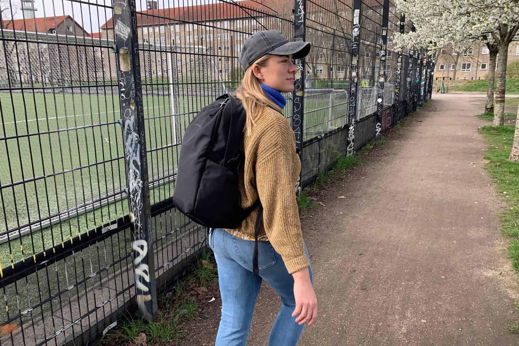 Pacsafe Vibe 25l Anti Theft Backpack Back View