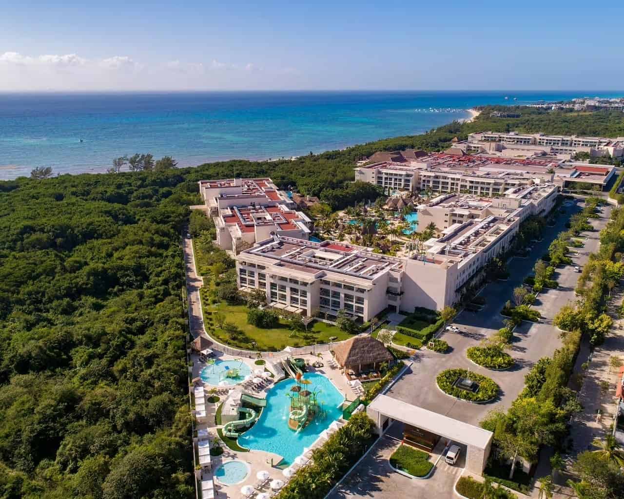 Paradisus Playa Del Carmen Aerial View