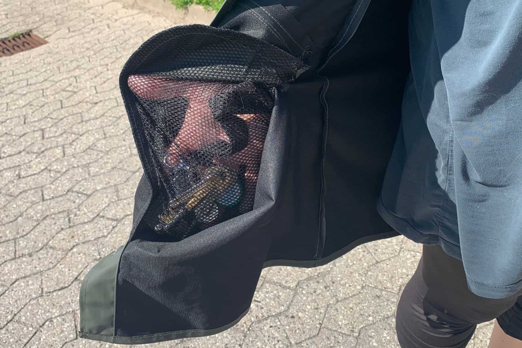 Rains Long Jacket Pocket