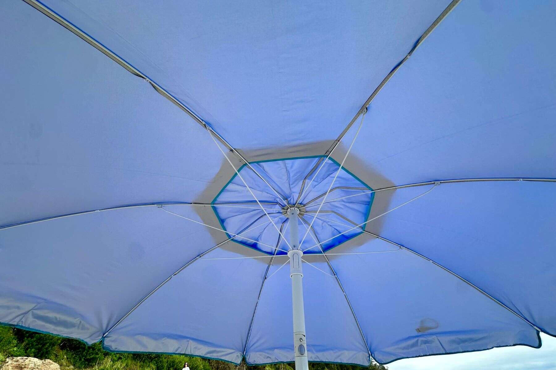 Rio Beach Umbrella With Anchorx Interior