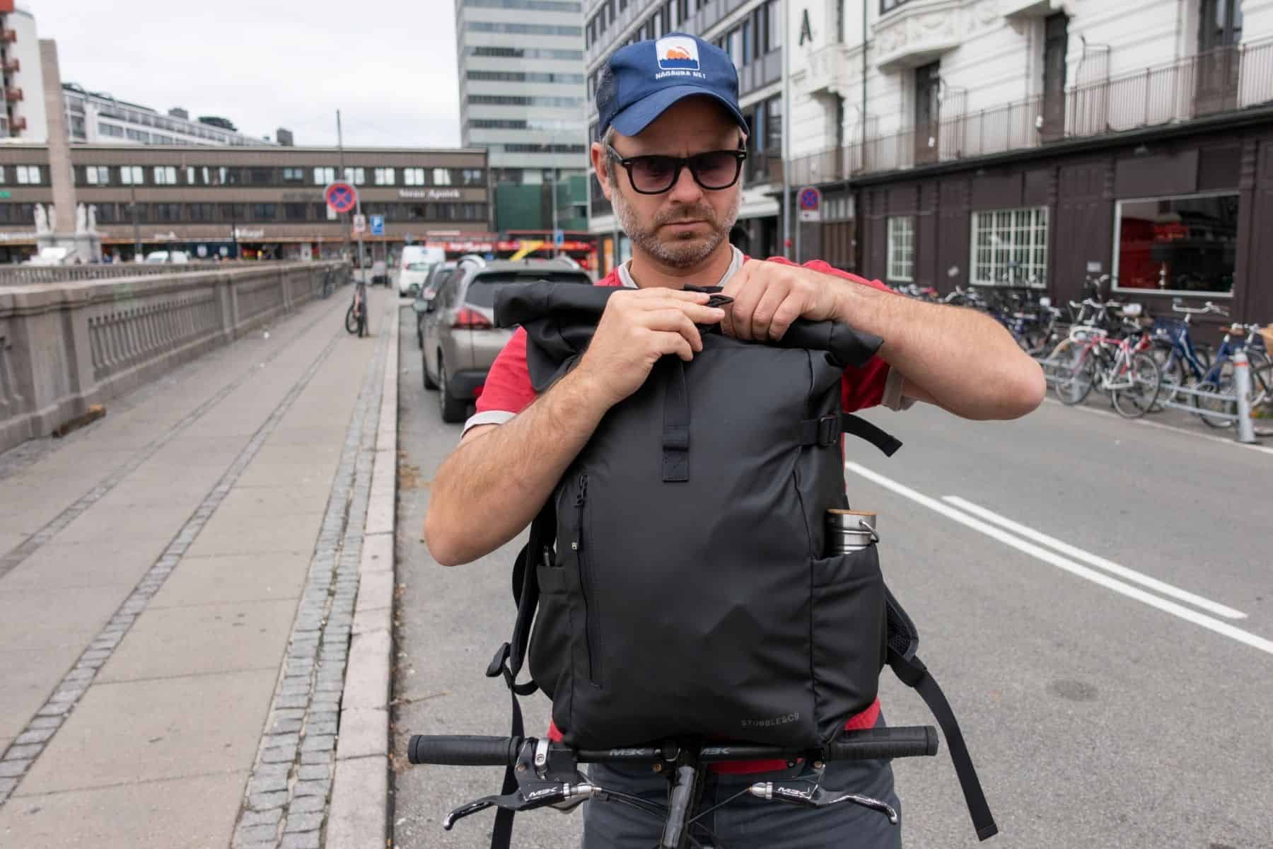Stubble Co Rolltop Rugged Backpack