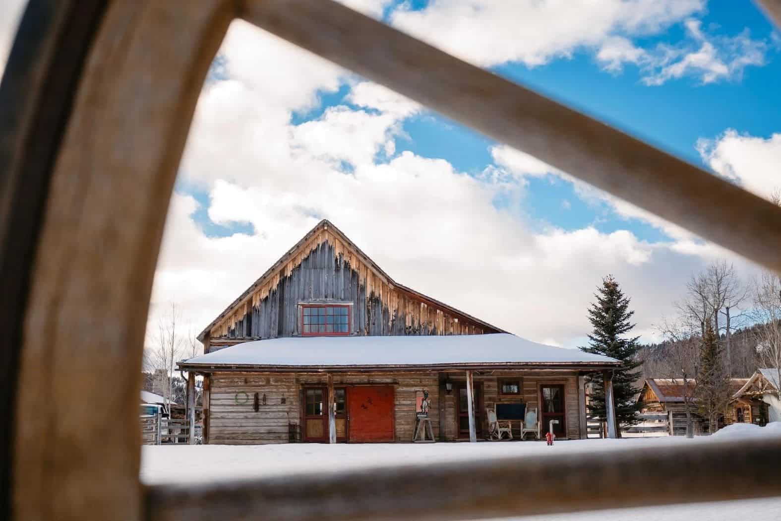 The Ranch At Rock Creek Philipsburg Montana Snowy