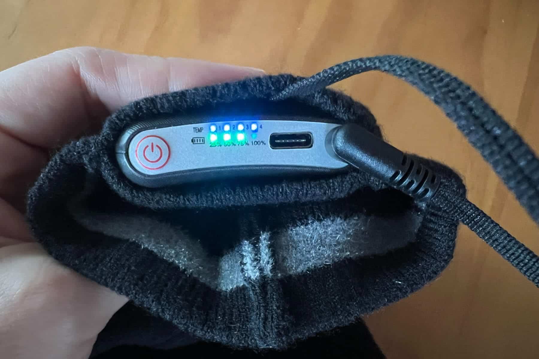Trazon Rechargeable Heated Socks Charging