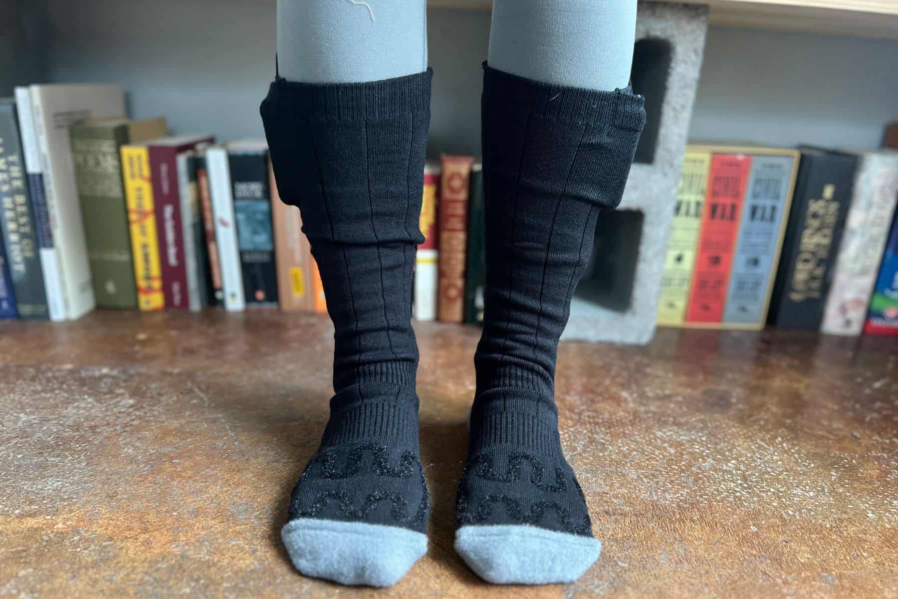 Trazon Rechargeable Heated Socks Front