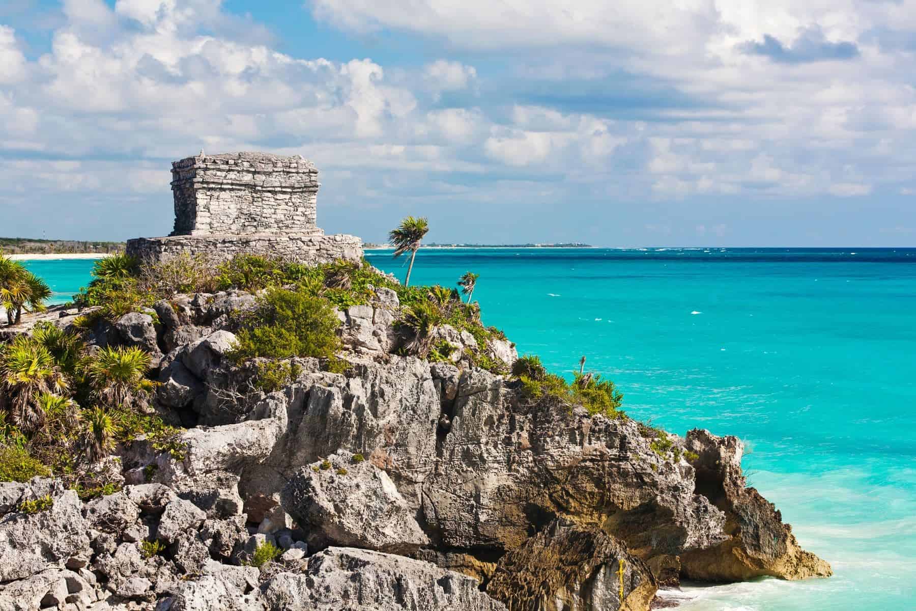 Visit The Oceanfront Mayan Ruins In Tulum