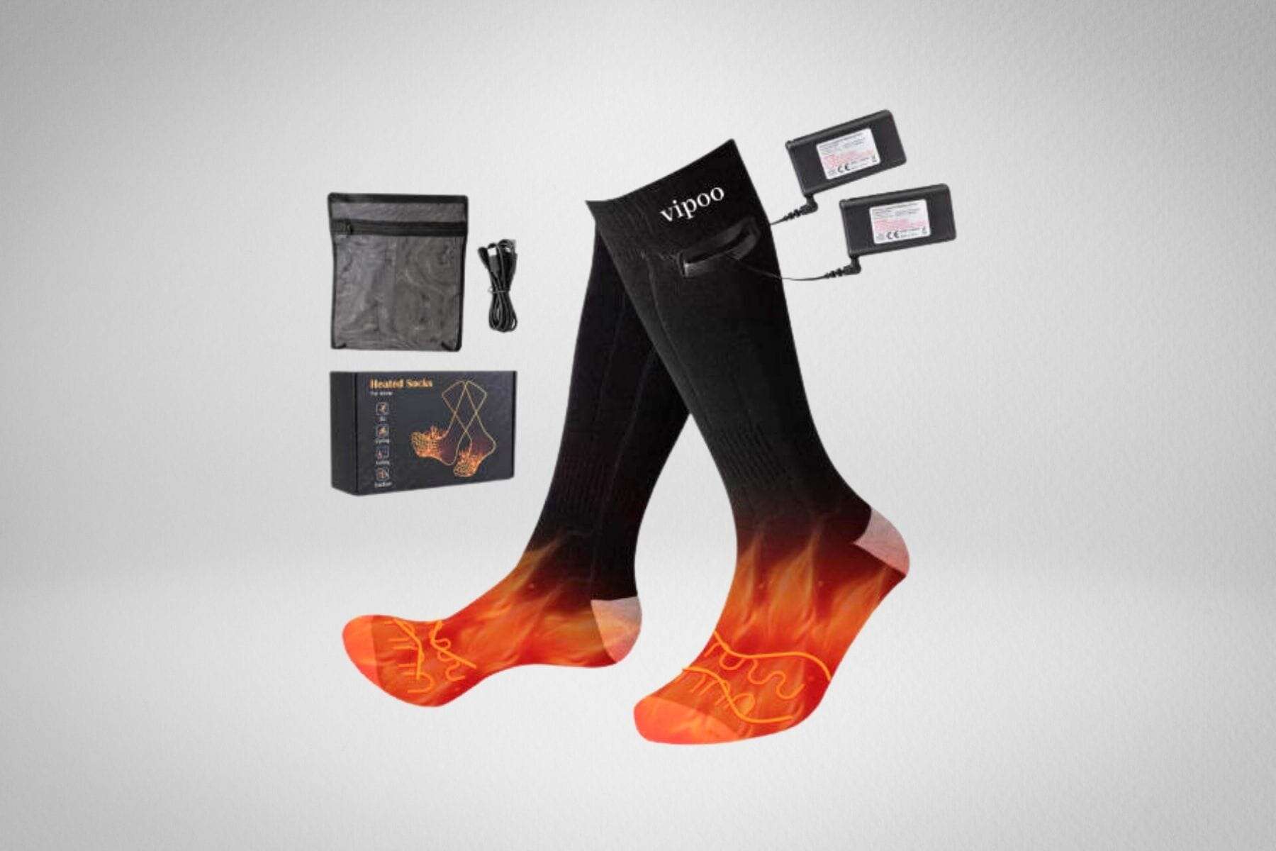 Vipoo Rechargeable Heated Socks